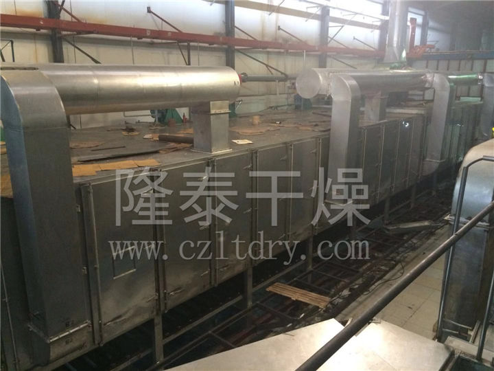 炉渣DW-1.6×12m单层带式干燥机