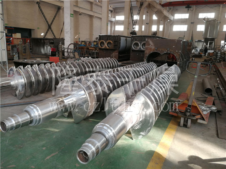 中空螺旋干燥机,中空旋叶干燥机