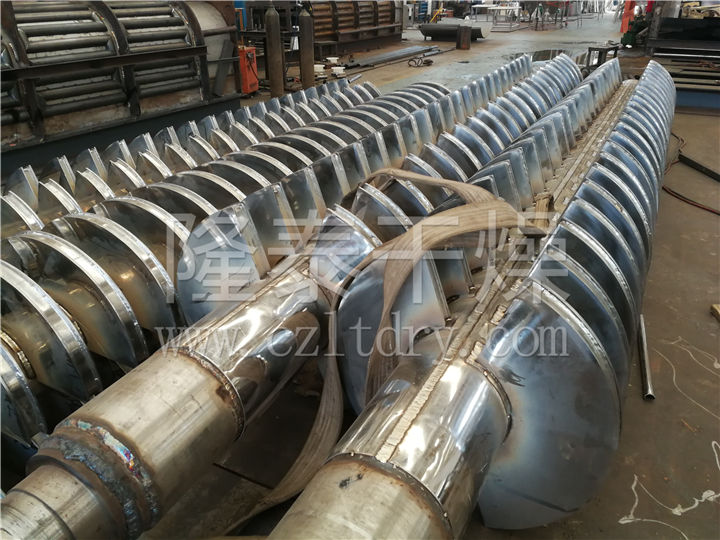 中空螺旋干燥机,中空旋叶干燥机